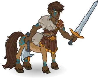 Centaur Glitch Hitch Model WebP