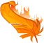 Golden Feather Icon