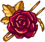 Ruby Rose Broach Icon