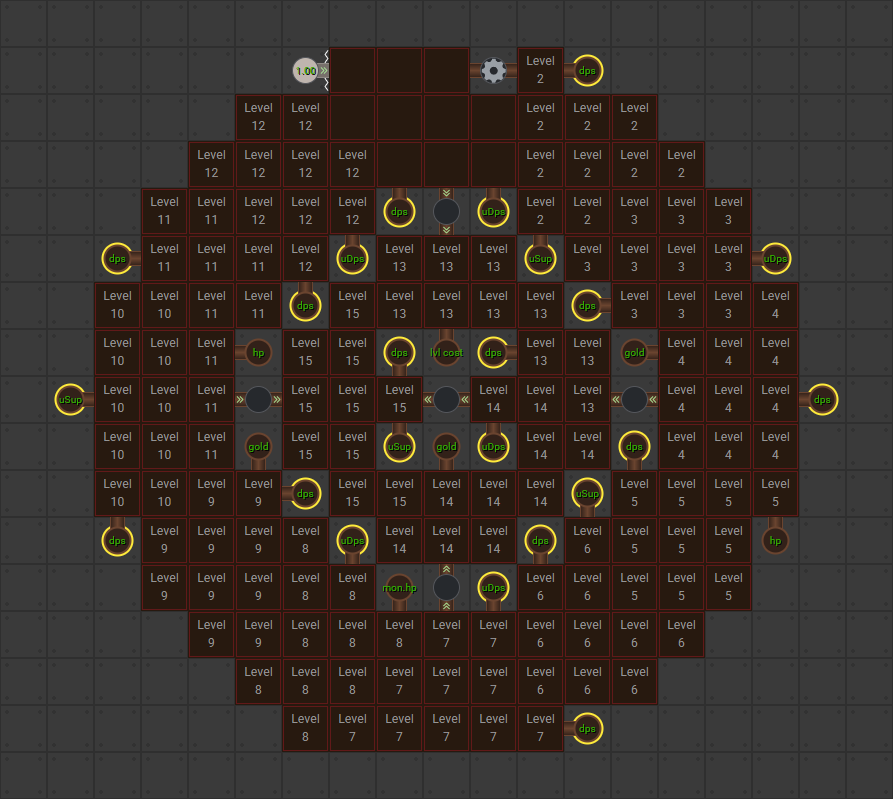 Lawful Modron Core Level 1 Layout