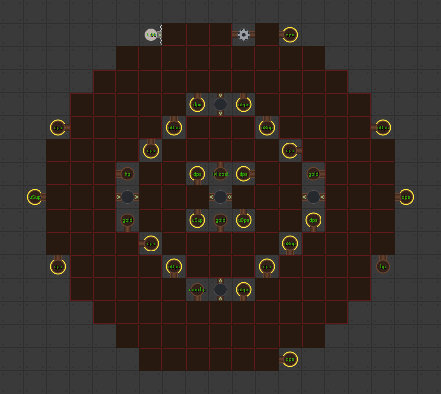 Lawful Modron Core Level 1 Layout