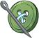 Discarded Sewing Kit Icon