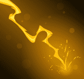 Golden Sparks Click Skin Icon