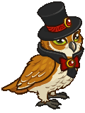 Sir Perchington the Fancy Owl Familiar Icon