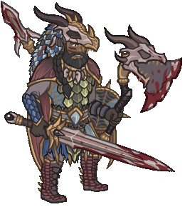 Dragon Slayer Grimm Model Gif