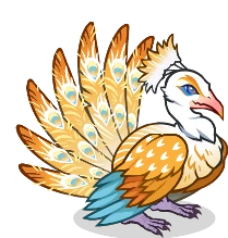 Birdie the Peacock Model WebP