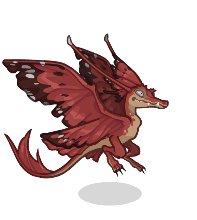 Glimmerwyrm the Faerie Dragon Portrait