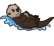 Shellby The Sea Otter Model Gif