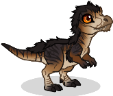 Baby Tyrannosaurus Familiar Portrait