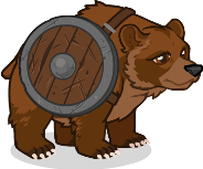 Sentry the Bear Familiar Portrait