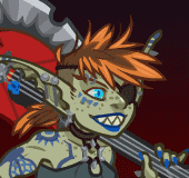 Goblin Glitch Calliope Skin Portrait