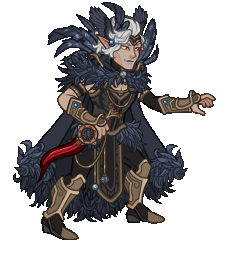 Raven Queen Astarion Model Gif