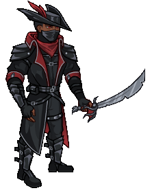 Scarlet Corsair Dark Urge Model Gif