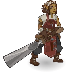 Weaponsmith Lae'zel Model WebP