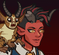 Scholar of the Nine Hells Karlach Portrait