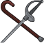 Sword Cane Icon